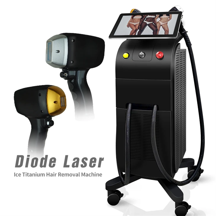 High Power Soprano Titanium Diode Laser Hair Removal Machine