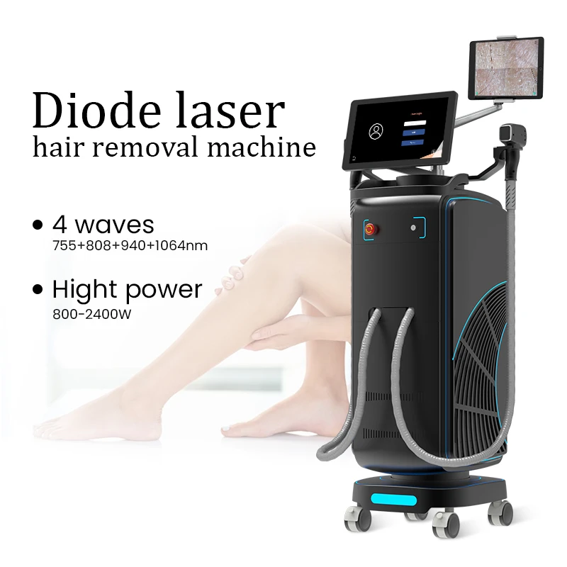 AI Diode Laser Ontharingsmachine voor permanente ontharing