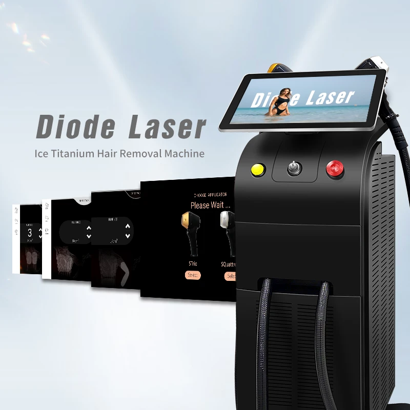 AI Skin Detection Laser Hair Removal Machine