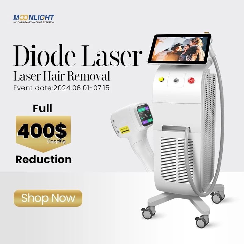 AI Skin Detection Laser Hair Removal Machine
